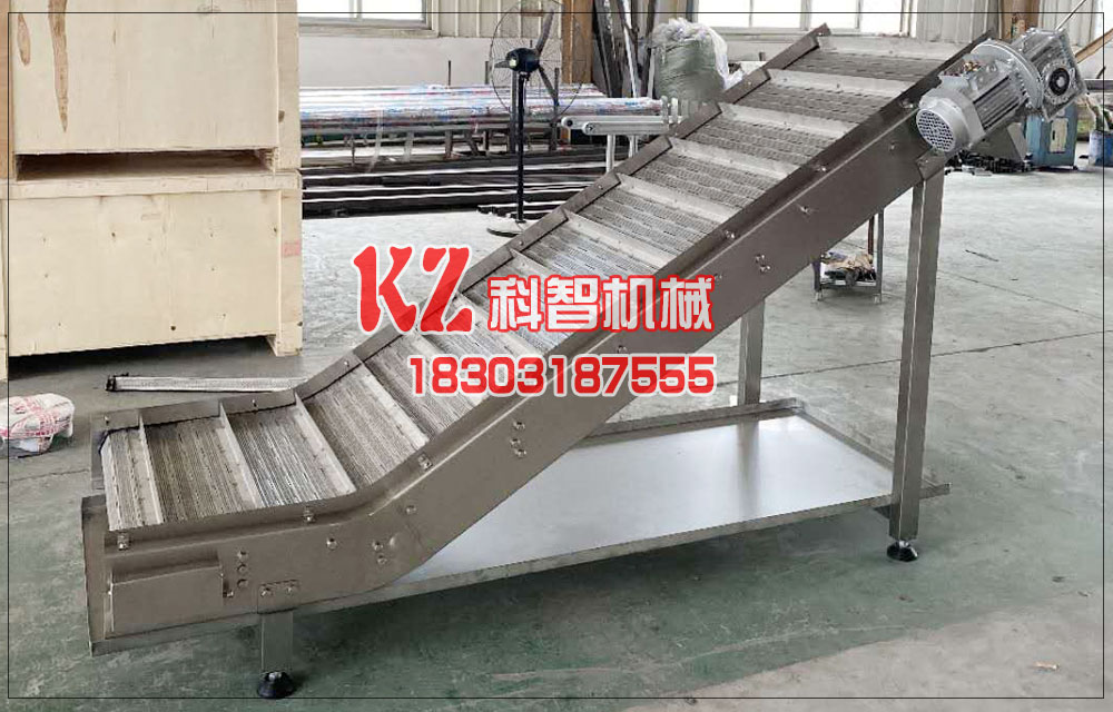 胡蘿卜清洗透氣打孔鏈板輸送機養(yǎng)護